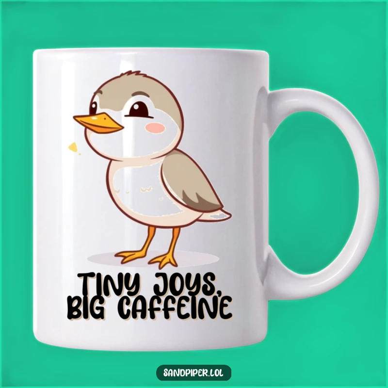 Funny Sandpiper Chirp Mug: A Delightful Bird Gift for Gentle Souls