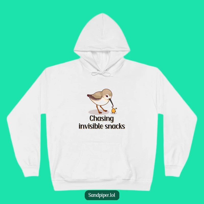 Funny Sandpiper Bug Hunt Hoodie: Cozy and Hilarious Bird Lover Gift