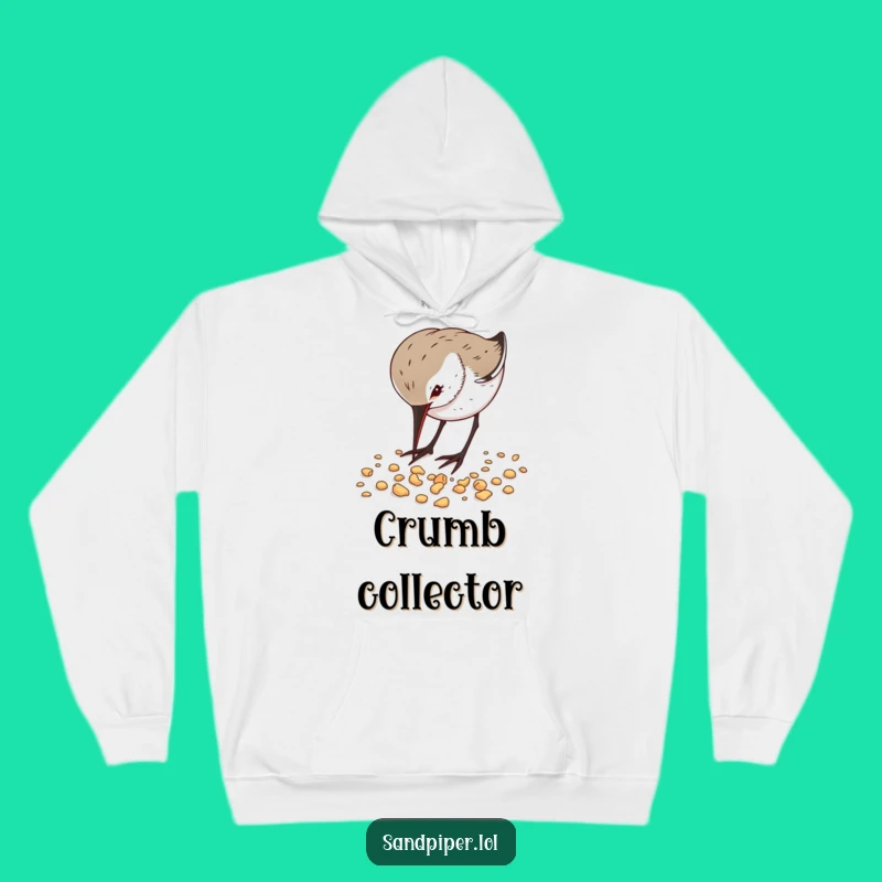 Funny Sandpiper Pecking Hoodie - Cozy Bird Lover Apparel