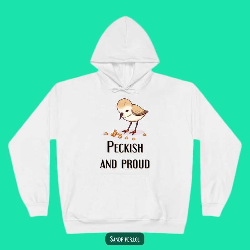 Funny Sandpiper Hoodie - Cozy & Enthusiastic Bird Design for Comfort